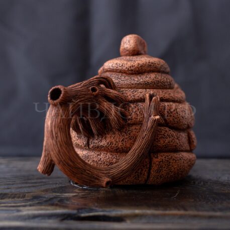 фото Чайник Древний Утес из глины для чая Авсяников ручная работа
