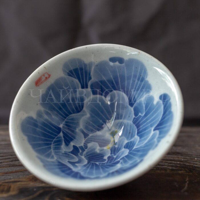 пиала лотос цветок глина керамика глазурь